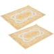 thumbnail image 4 of Tapete para tazas, 2 manteles individuales de PVC de 30 cm x 45 cm, suministros para el hogar, durabilidad extendida, 4 of 8