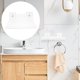 thumbnail image 3 of 3 juegos de estantes de ducha de acrílico transparente para baño, estante flotante para almacenamiento montado en la pared, 3 of 6