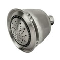 thumbnail image 3 of Delta Faucets Universal Fixed 5-Setting Traditional Shower Head Brushed Nickel, 3 of 3