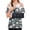 Gray, variant on Women's Post Surgery Shirts Short Sleeve Tear Away Snap Front Tops Rotator Cuff Chemo Port Shirts Adaptive Clothing,Blue (M)
