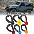 WENXUAN 2X Car trailer towing rope universal steel wire rope High