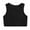 Black, variant on WhouRiu Toddler Girls' Tshirts Sleeveless Solid Dancewear Crop Tank Top Kids Sports Basic Tee Tops Black,Sizes 4-5