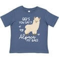 thumbnail image 3 of Inktastic Gigi's You Say Alpaca My Bags Boys or Girls Toddler T-Shirt, 3 of 5