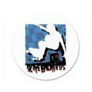 SkateBoard 7inch Round Edible Photo Image Cake Decoration