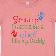 thumbnail image 4 of Inktastic Chef Like Daddy Boys or Girls Baby T-Shirt, 4 of 5