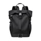 thumbnail image 1 of Mochila con tapa enrollable, bolsa de viaje versátil para mujeres y hombres, portátil, impermeable, para gimnasio. negro, 1 of 8