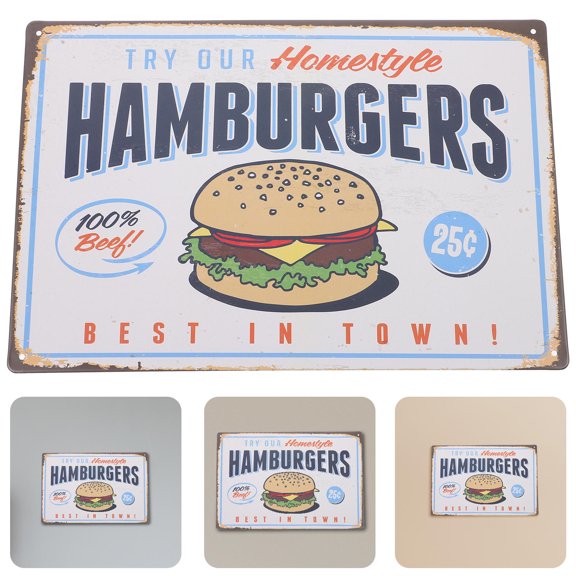 CRILSTYLEO Vintage Multi- Decor Tin Sign Poster with Unique Design for Bar and Home Decoration