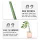 thumbnail image 4 of Jardin supporte ring, plant support frame, arbol flor, metal frame, easy assemble, for bedroom, large capacity, durable, foldable, for office use, 4 of 8
