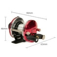 thumbnail image 2 of Yimiti Kids Fishing Pole 52Cm Ice Fishing Rod Two Sections Shrimp Fishing Rod,Rod + Reel, 2 of 8