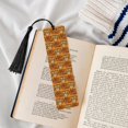 thumbnail image 4 of Kdxio Tiger Print Metal Tassel Bookmarks,Perfect Gift for Art Lovers and Bookworms Metal Bookmarks for Women, 4 of 8