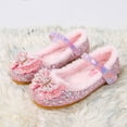 thumbnail image 4 of Lujianch Girl Princess PU Sequins Shoes Children Silver Performance Shoes Girls Fashion Boots, 4 of 4