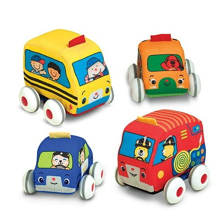 Melissa and Doug Pull-Back Vehicles Baby and Toddler