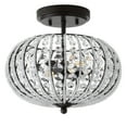 thumbnail image 5 of JONATHAN Y Catalina 11.7" Metal /Acrylic LED Semi-Flush Mount, Oil Rubbed Bronze/Crystal, JYL9047A, 5 of 7
