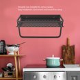 thumbnail image 3 of Shower Caddy Basket Shelf, Rustproof Rack With  Holder, Wall Mounted Shower Organizer Shelf With Towel Bar For Kitchen Bathroom Shampoo Storage, Easy To Install, 3 of 8