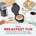 thumbnail image 3 of TEMOGU-Multimaker Mini System Two 4\u201d Nonstick Removable Waffle Plates (Griddle) - 2Pc Griddle Plate Pack Compatible with Dash MultiMaker Mini System, Nonstick Surface, 3 of 4