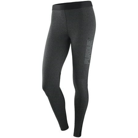 Nike Womens Entry - Purdue Boilermakers Nike Women's Pro Warm Performance Tights - Heathered Charcoal