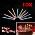 thumbnail image 5 of 20pcs Funny Magic Trick Relighting Candle Birthday Cake Decors Party Joke Xmas Gift, 5 of 7