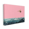 thumbnail image 3 of Stupell Industries Bold Mountain Pink Sky Contrast Person Abstract Design Canvas Wall Art, 20 x 16, Design by Cassia Beck, 3 of 5