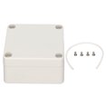 thumbnail image 3 of Fall Power Junction Box, IP65 Waterproof Junction Box Sturdy  Flame Retardant With Screws For Control Boxes For Cabinets, 3 of 8