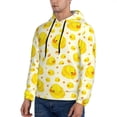 thumbnail image 2 of Hoodies for Men - Classic Cute Duck Long Sleeve Comfrt Men'S Fashion Hoodies & Sweatshirts, Sweatshirts for Men Hoodies Pullover Clothing Clothes with Pouch, 2 of 7