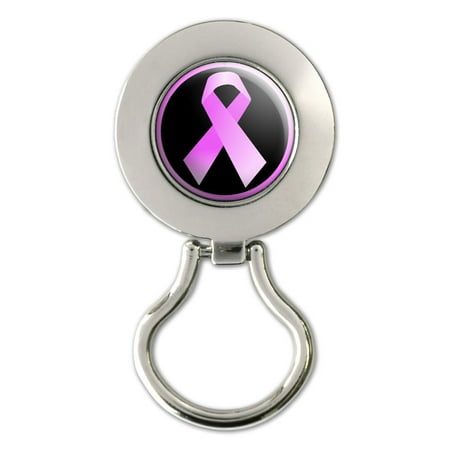 Us Army Breast Badge - Breast Cancer Awareness Ribbon Magnetic Metal Eyeglass Badge Holder
