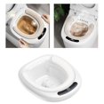 thumbnail image 5 of Cojín de cómodo con pantalla digital de temperatura de baño de asiento eléctrico para mujer Blanco Yinane Tina de baño de asiento, 5 of 5