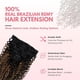 thumbnail image 5 of Extensiones con clip SIYUSI Kinky Curly 100% Brazilian Remy, 5 of 8