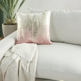 thumbnail image 4 of Nourison Sofia Ombre Met Sequins Blush Decorative Throw Pillow , 18"X18", 4 of 5