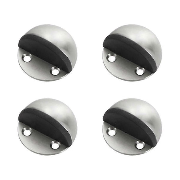 Paquete de 4 topes de puerta, soporte para puerta, tope de puerta para hotel, hogar, colgador de snowboard, no necesita taladrar el suelo.