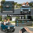 thumbnail image 4 of Ford F150 Raptor 24V Powered Ride on Cars for Kids, Extra large Real 2 Seater Ride on Toys with Remote Control, Bluetooth, LED, Truck Storage, Electric Vehicles Ride on Truck for Boys Girls Gifts, 4 of 7