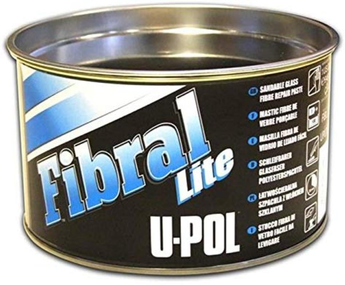 UPol Products 0766 FIBRAL LITE Lightweight Sandable Glass Fiber Repair
