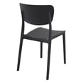 thumbnail image 3 of Compamia Monna Chaise de Salle à Manger d'Extérieur Noire, 3 of 8