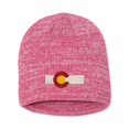 thumbnail image 1 of Adult Colorado Flag Embroidered Marled Knit Beanie Cap, 1 of 1