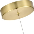 thumbnail image 5 of Capri 7" Integrated LED Pendant Lighting Fixture in Antique Brass, 5 of 10