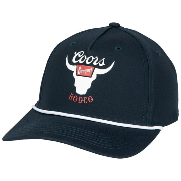 Coors Banquet Rodeo Navy Colorway Rope Hat