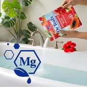 Dr Teals Hawaiian Bliss Epsom Salt Magnesium Soak, Red Sea Salt, Papaya & Hibiscus, 3 lbs