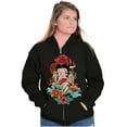 thumbnail image 3 of Betty Boop Love Horseshoe Tattoo Women Plus Size Zipper Hoodie Brisco Brands 2X, 3 of 5