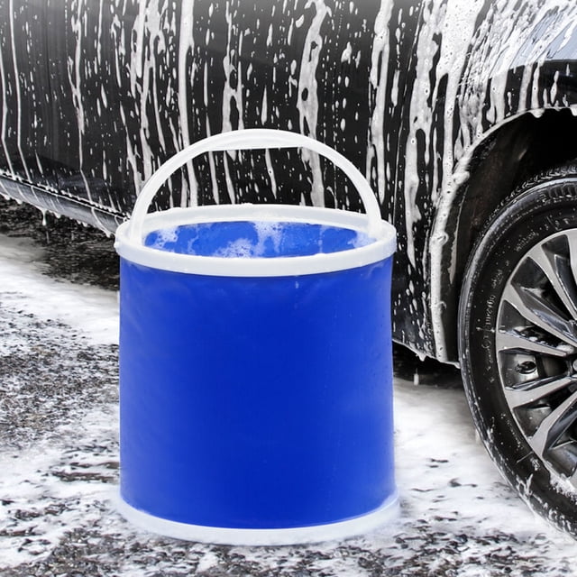 unbranded Cubo Portátil Para Acampar Y Con Asa Plegable De Gran Capacidad
