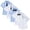 Black, variant on 3 Pack Kids Girls Boys Button Down Shirt Collared Short Sleeve Dress Shirts Summer School Uniform Tops Blue R 2 Years