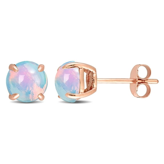 Everly Women's Opal 10k Rose Gold Earrings
