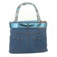 thumbnail image 3 of BAG1999 Hard-Shell Denim Purse, Blue, 1-Piece - BG-BJ119MTQ, 3 of 3