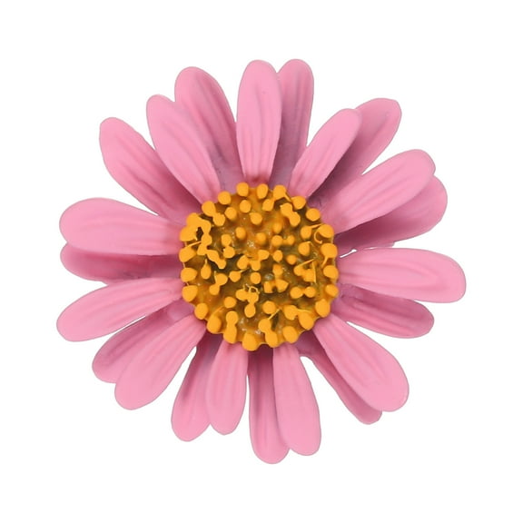 1 Pcs Daisy Pin Flower Women Brooch Lapel Pins Sunflower Lapel Pin Pink