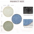 thumbnail image 2 of 12" Wall Décor Pack of 3 Metal Blue White Washed Starbursts Radial Plate Wall Art Modern Accent Hanging Wall Decorations For Home Office Bedroom Or Living Room Wall Sculptures, 2 of 7
