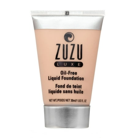 Zuzu Luxe Oil Free Liquid Foundation - L-11 - Light to Medium Skin - (Best Foundation For Light Neutral Skin)