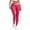 Hot Pink, variant on Lmueinov Plus Size Yoga Pants for Women Color Block High Waisted Workout Out Leggings Soft Stretchy Pants for Gym Daily S-3XL