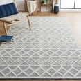 thumbnail image 2 of SAFAVIEH Natura Salazar Geometric Area Rug, Ivory/Navy, 8' x 10', 2 of 8