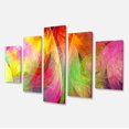 thumbnail image 2 of Spectacular Multi Color Pattern - Floral Canvas Art Print, 2 of 3