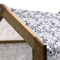 thumbnail image 5 of Floral Pet House, Spring with Flying Inspirational Butterflies and Swirls Branches Design, Outdoor & Indoor Portable Dog Kennel with Pillow and Cover, 5 Sizes, Dark Purple Pale Blue, by Ambesonne, 5 of 5