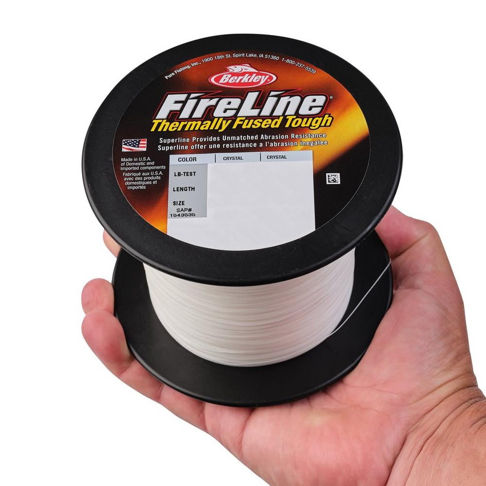Berkley FireLine® Fishing Line, Crystal, 6 lb Test Strength, 1500 yd