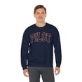 thumbnail image 5 of Pilot Flight School Grad Sweatshirt, Gifts, Crewneck, 5 of 7